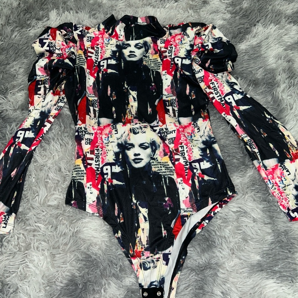 Bodysuit inspired in Marilyn Monroe 😍
